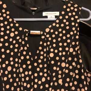 Vintage brown midi dress